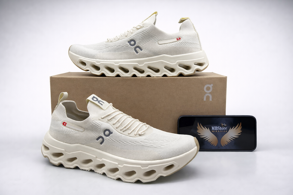 Tênis Unissex On Cloud Knit Off-White Premium