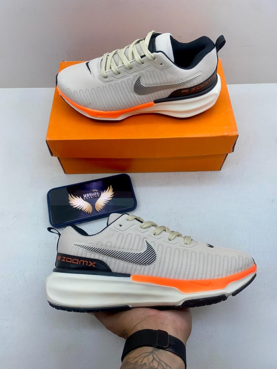 Nike ZoomX Off White-Laranja