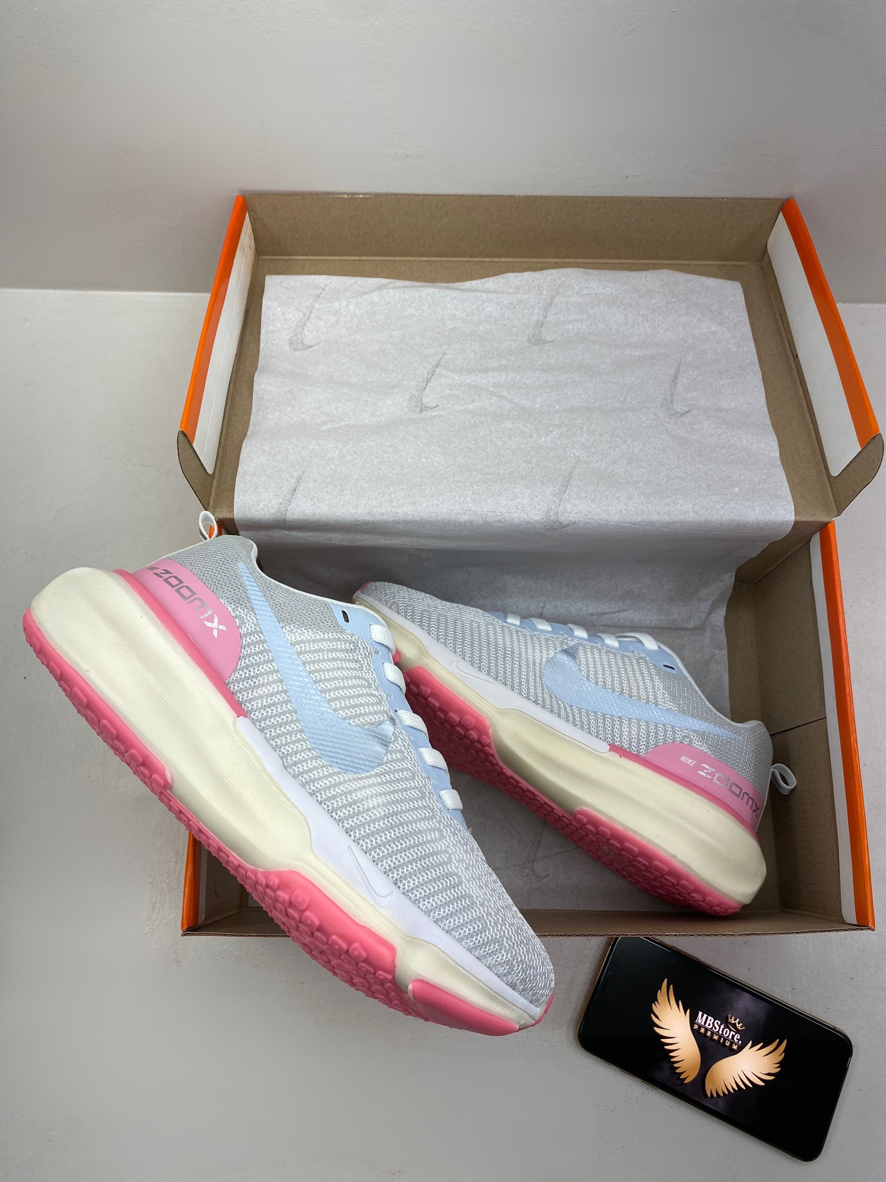 Nike ZoomX Branco-Rose