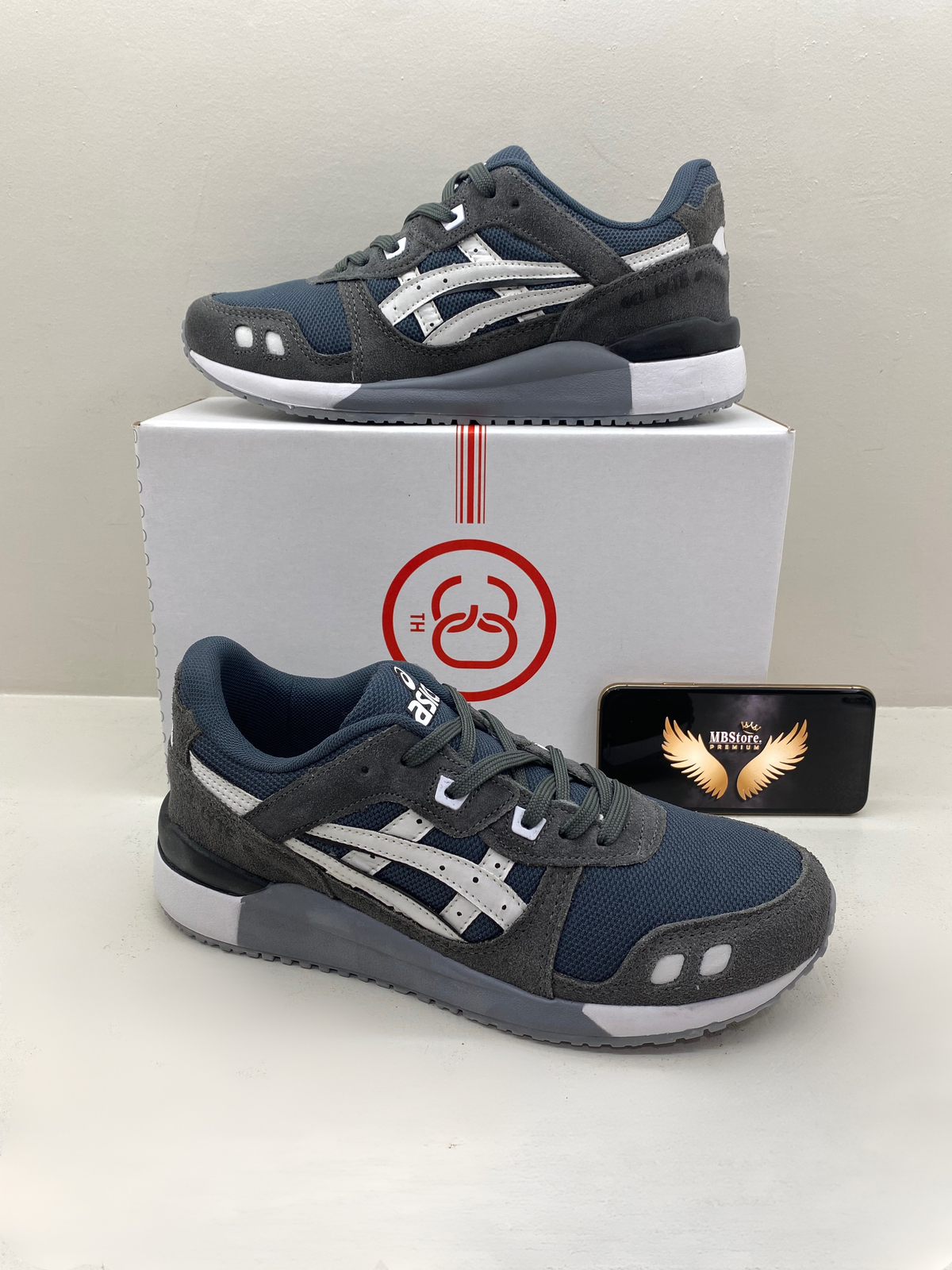 Tênis Masculino Asics Gel-Lyte III Chumbo