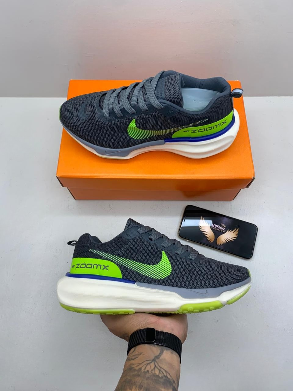 Nike ZOOMX Grafite Limão