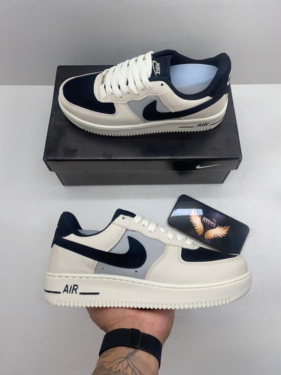 Air Force 1 Premium Off-White Black
