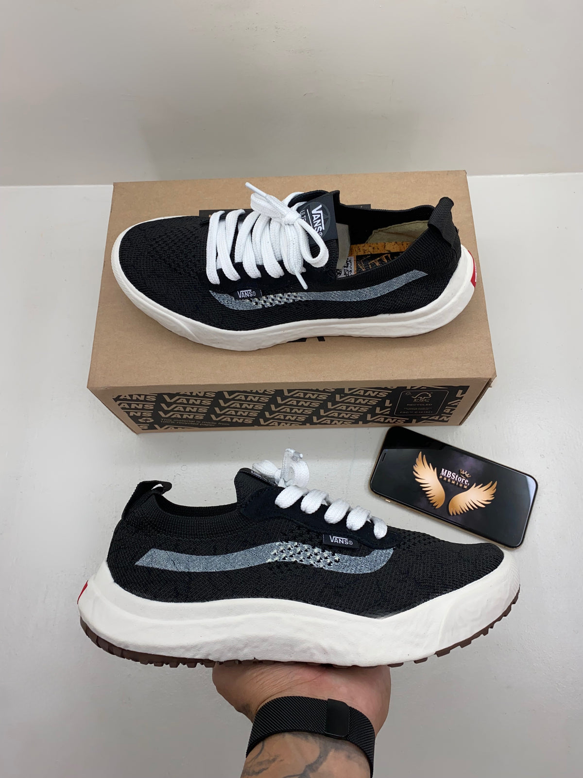 Vans UltraRange Vr Preto Branco