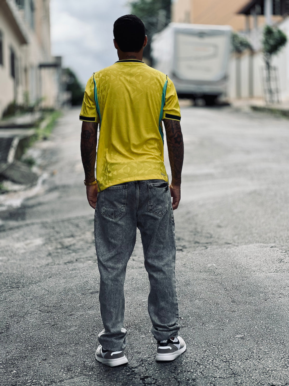 Camisa Versão Jogador Tailandesa Amarela copa 2026