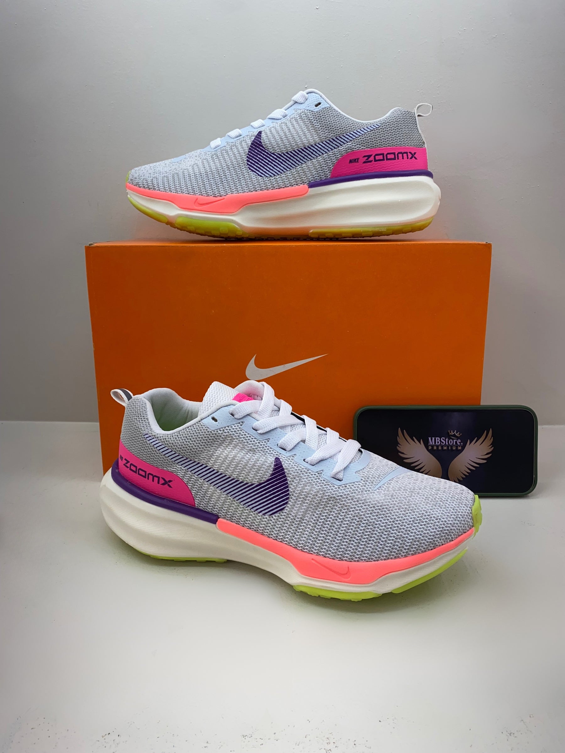 Nike ZoomX Branco/Rosa