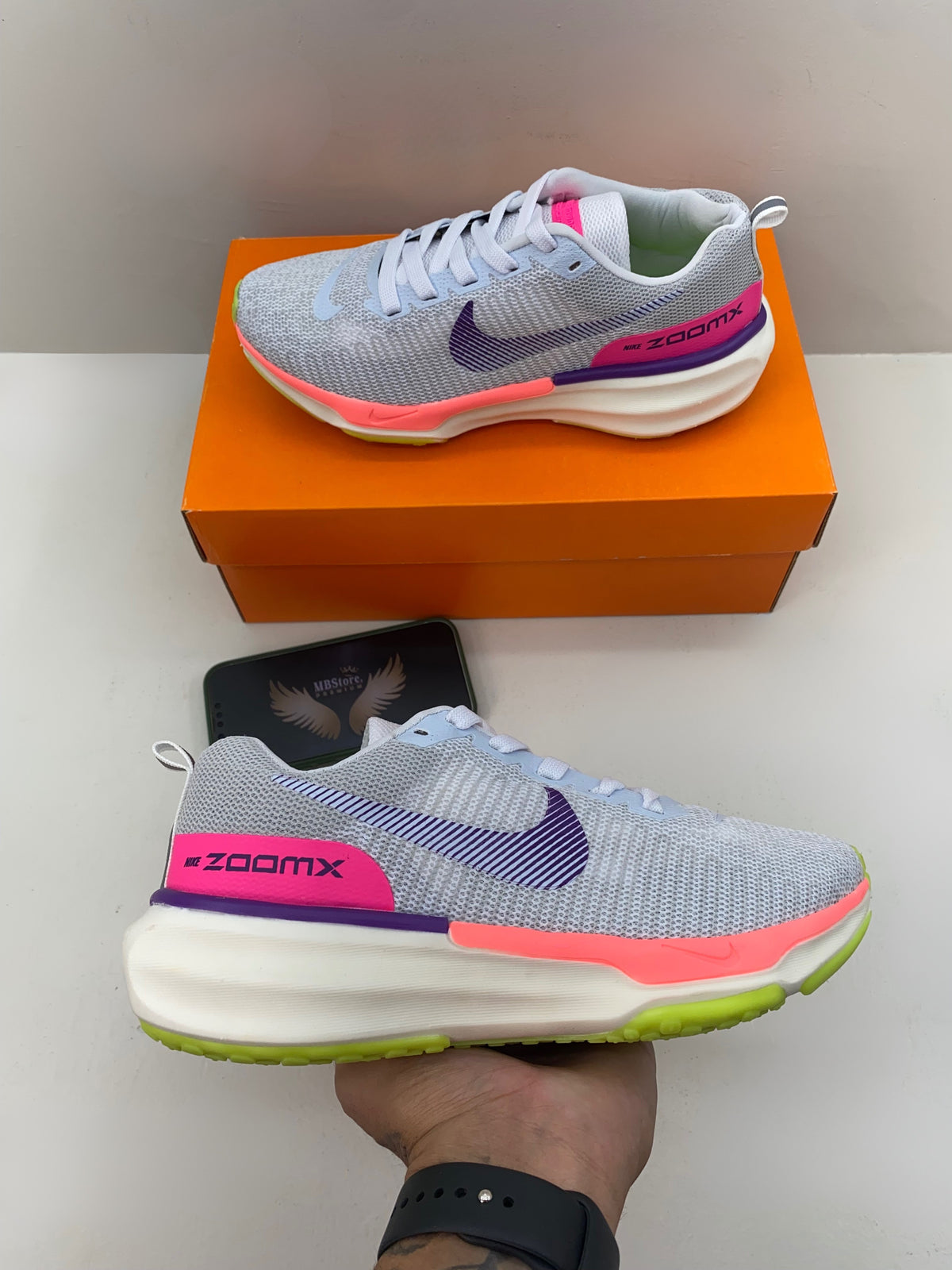 Nike ZoomX Branco/Rosa