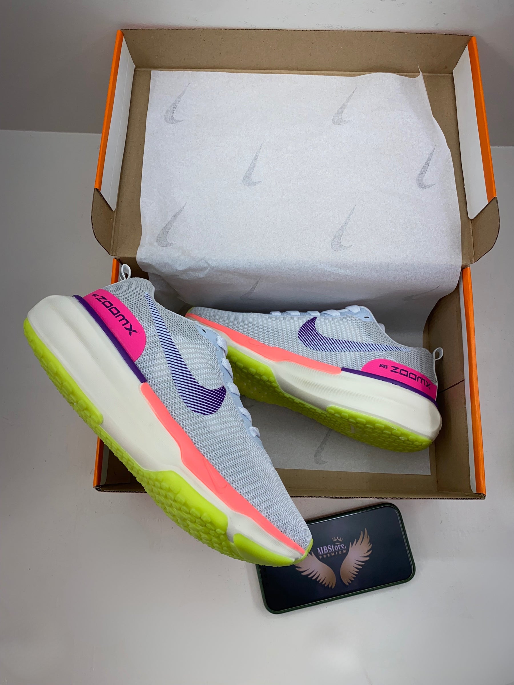 Nike ZoomX Branco/Rosa