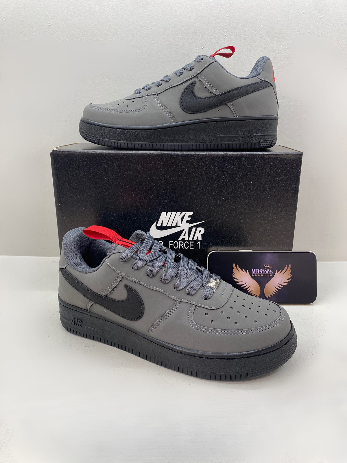 Air Force Premium Cinza-Chumbo