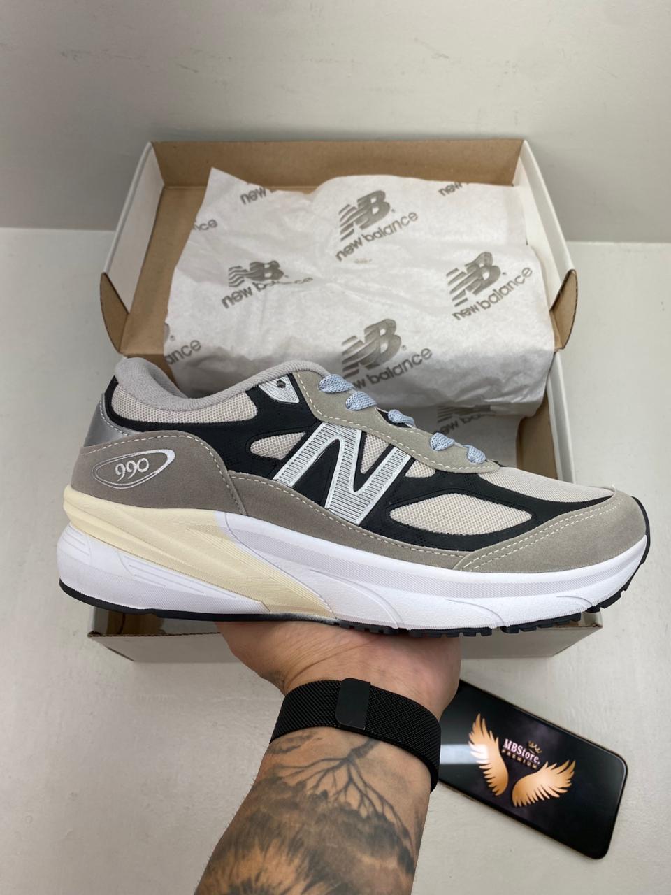 New Balance 990 V6 Cinza/Preto