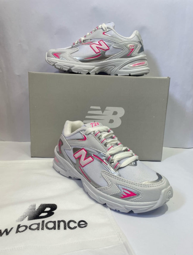 New Balance 725 Branco/Rosa