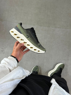 Tênis On Cloudsurfer Importado Verde Militar Preto Masculino