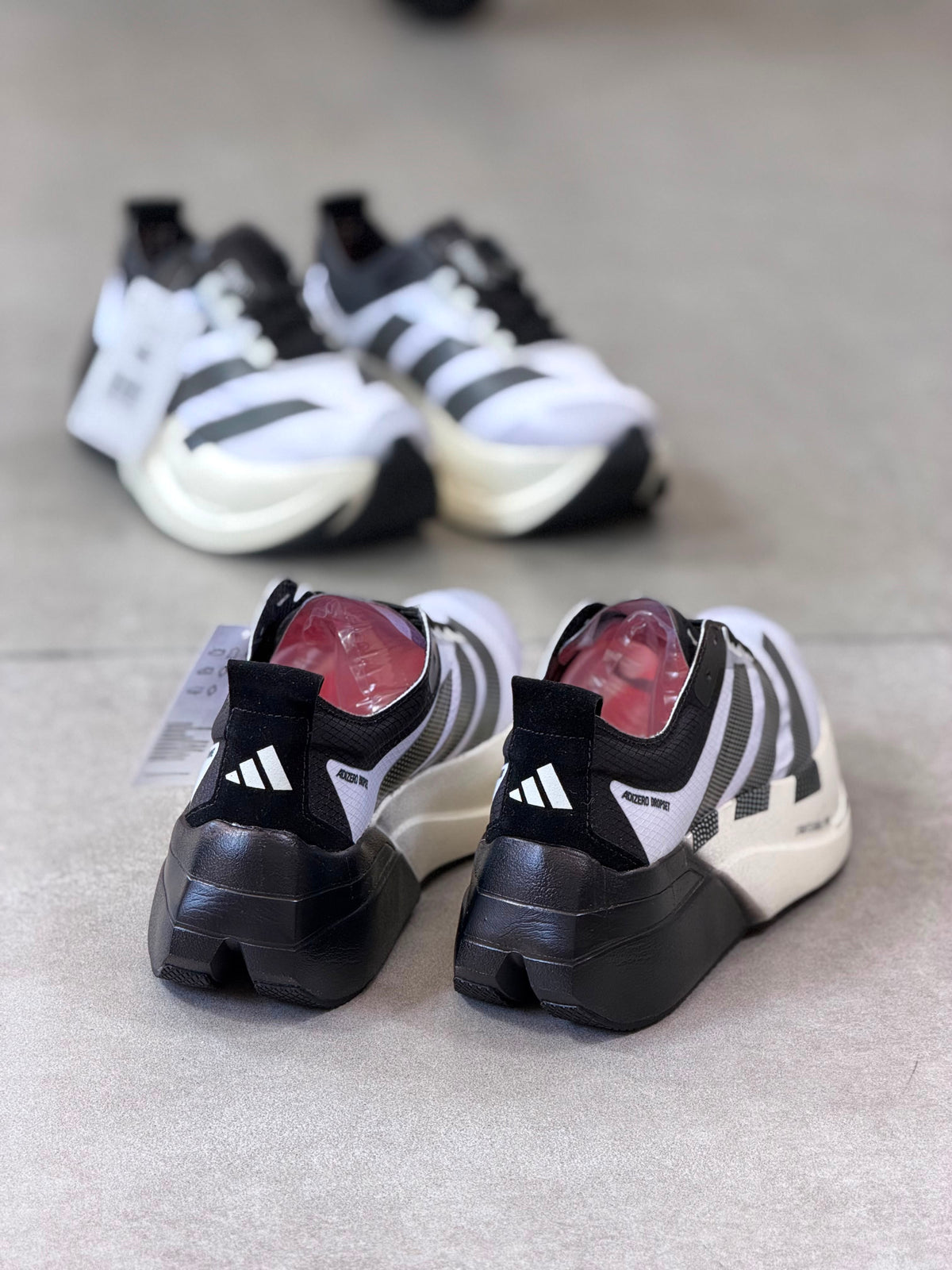 Tênis Adizero Dropset Branco Preto Preto
