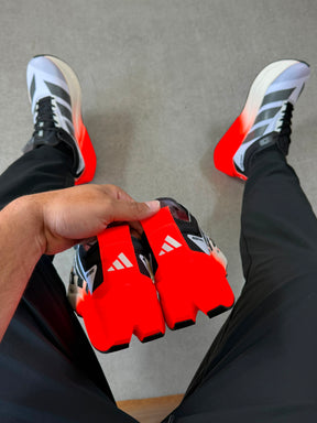 Tênis Adizero Dropset Branco Preto Vermelho