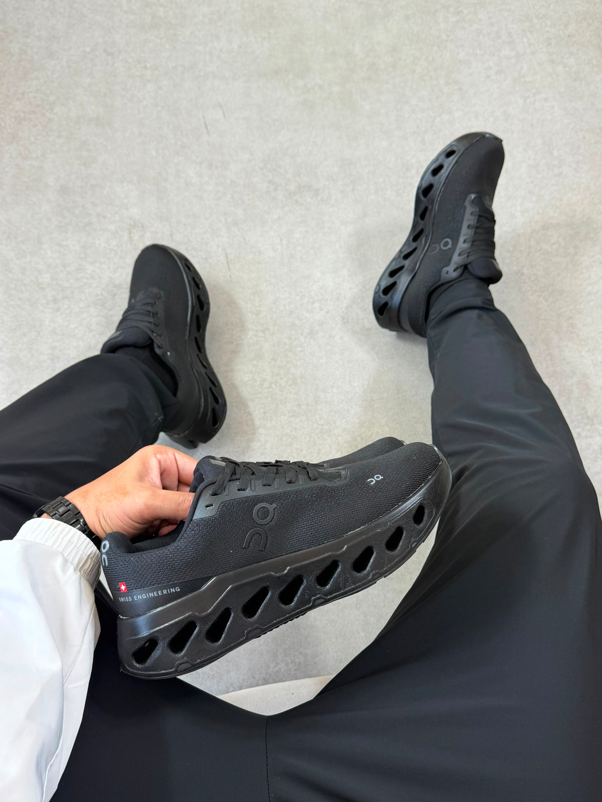 Tênis On Cloudsurfer Importado Preto Preto Masculino