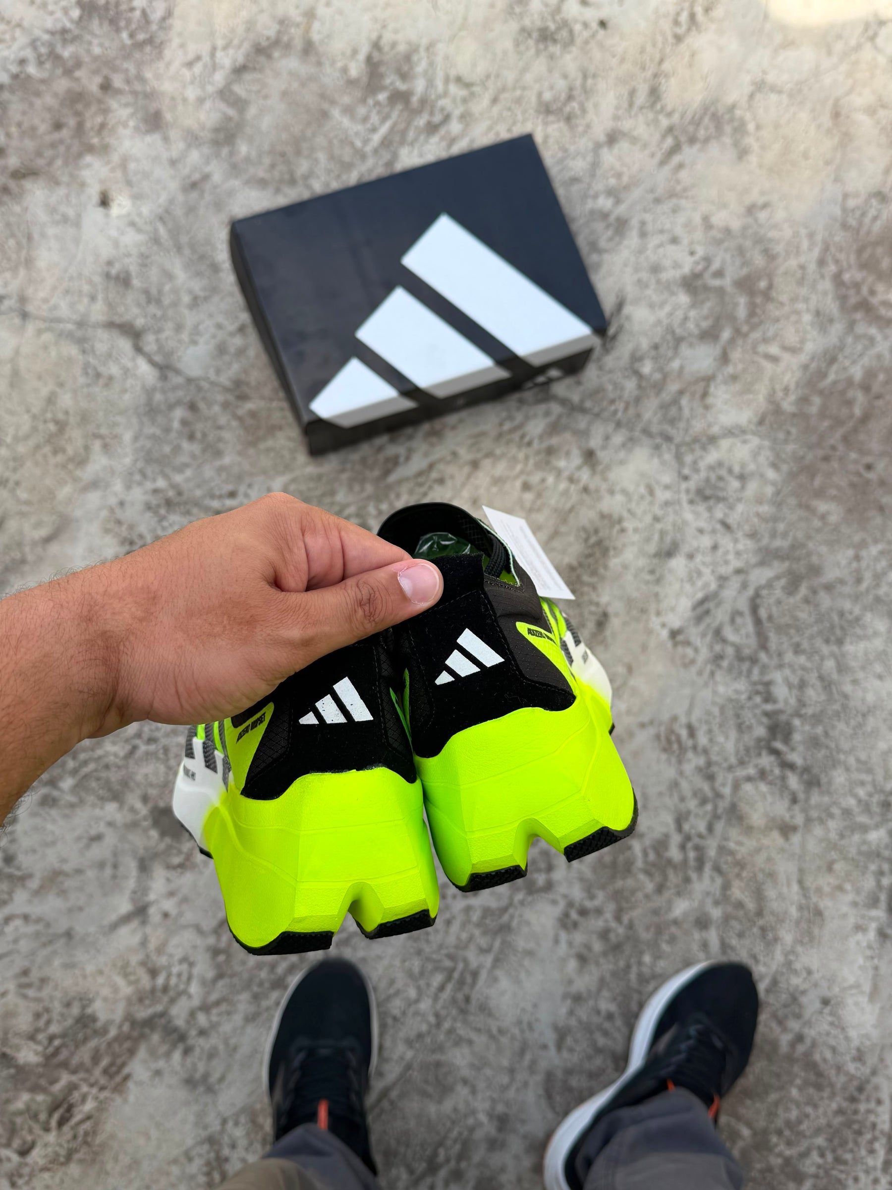 Tênis Adizero Dropset Verde Branco