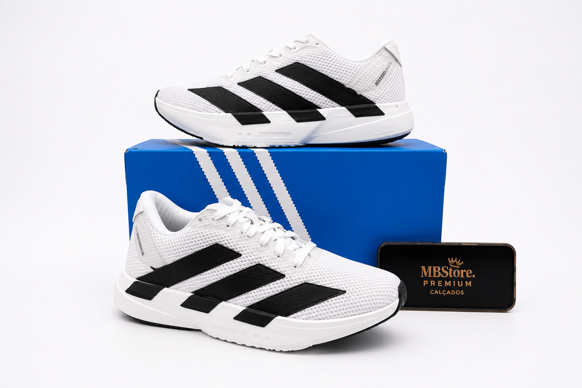 Tênis Adizero EVO SL Premium Branco Preto