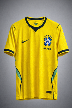 Camisa Versão Jogador Tailandesa Amarela copa 2026