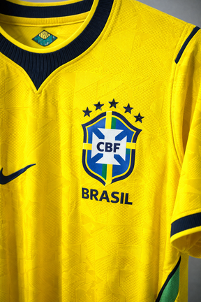 Camisa Versão Jogador Tailandesa Amarela copa 2026