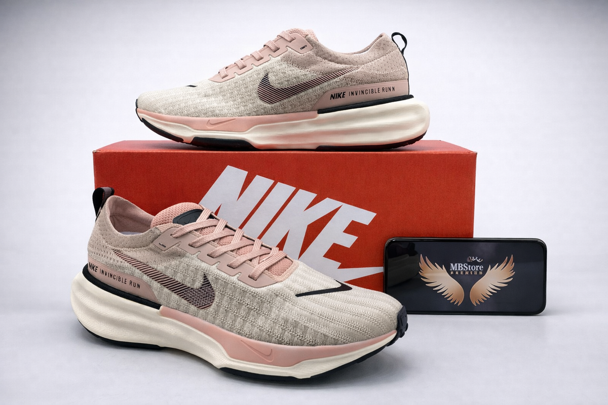 Tênis Feminino Nike ZoomX Invencible Run Premium Nude