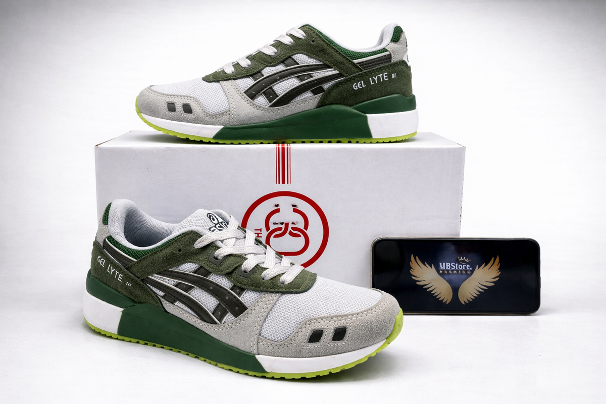 Tênis Masculino Asics Gel-Lyte III Verde Militar