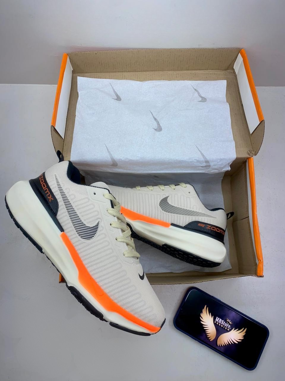 Nike ZoomX Off White-Laranja