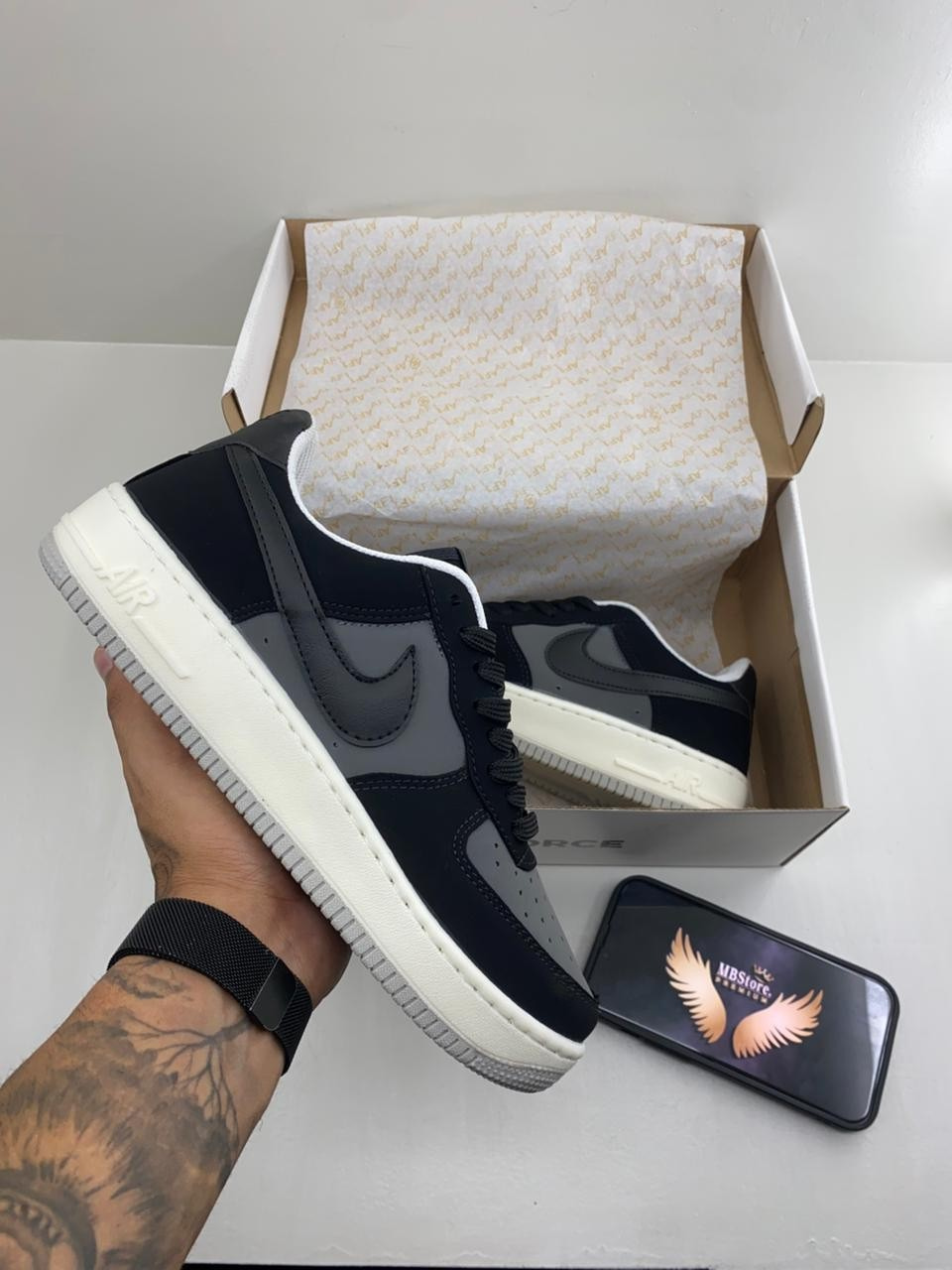 Air Force Premium Preto Off