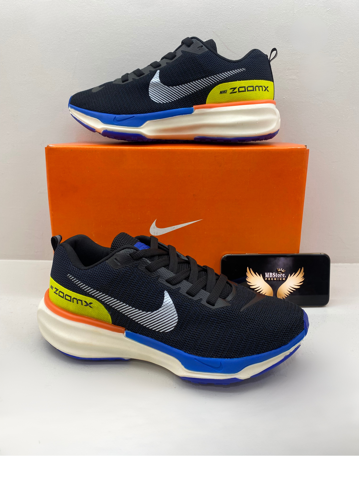 Nike ZOOMX Preto-Azul