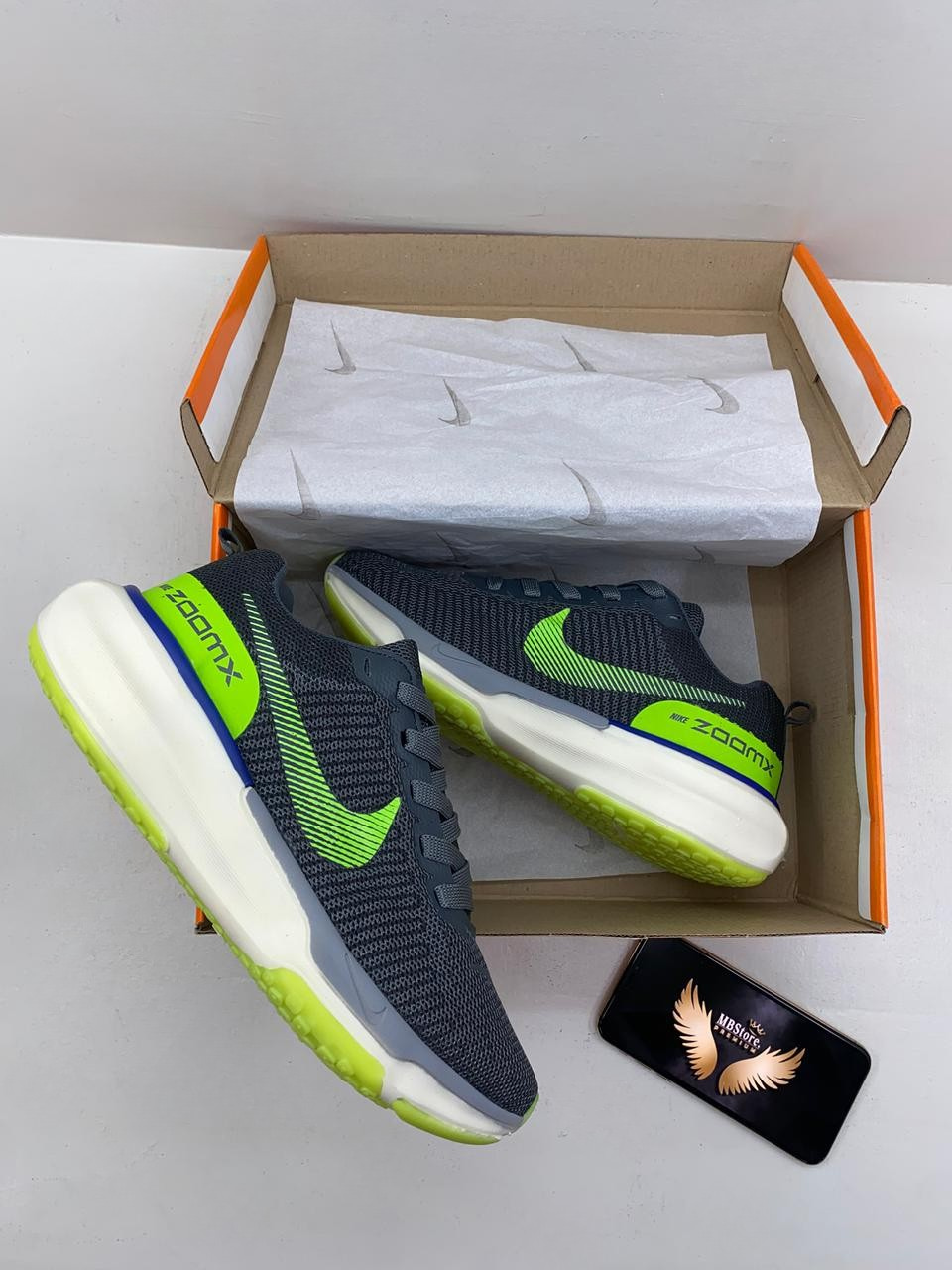 Nike ZOOMX Grafite Limão