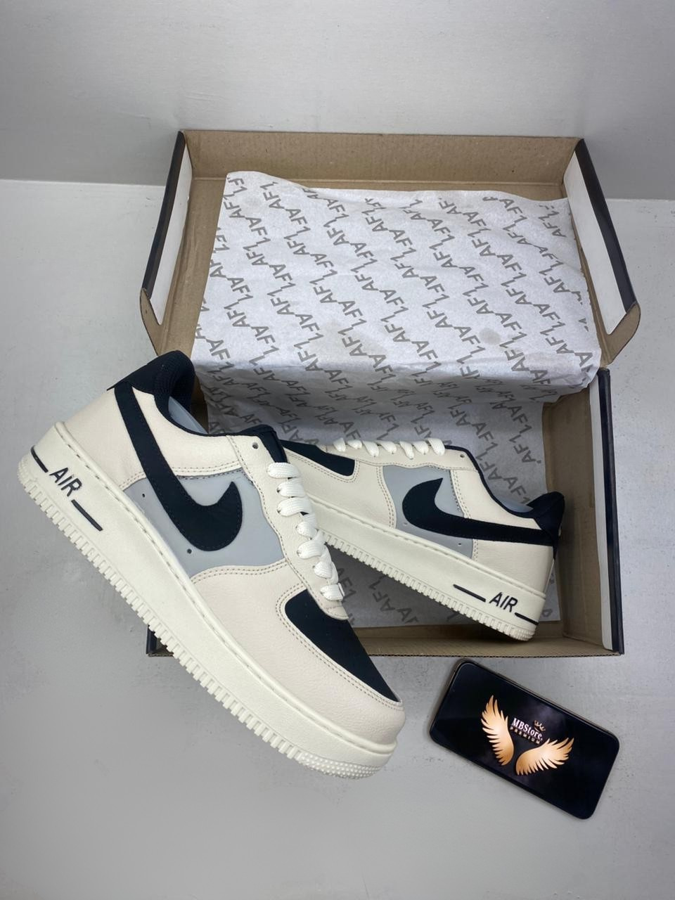 Air Force 1 Premium  Off-White Black