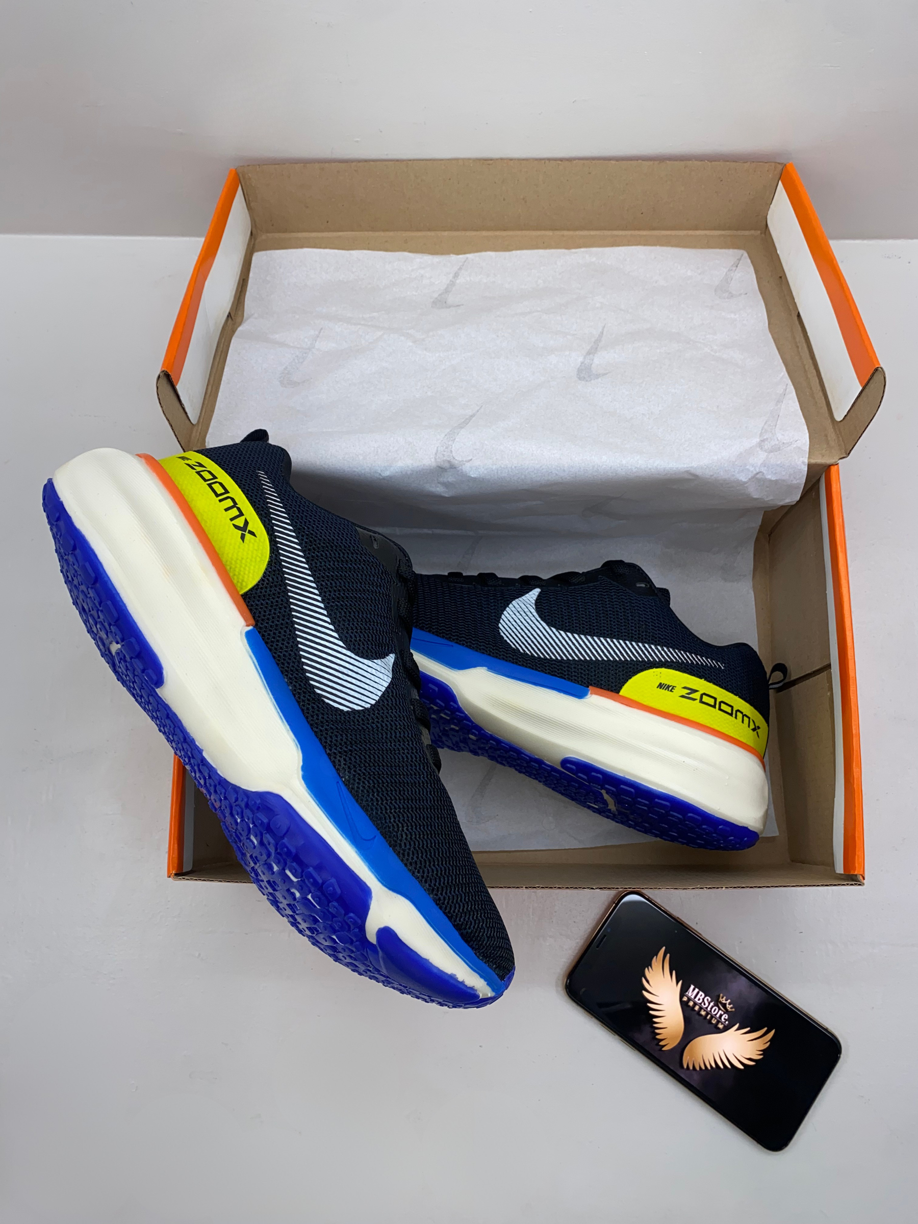 Nike ZOOMX Preto-Azul