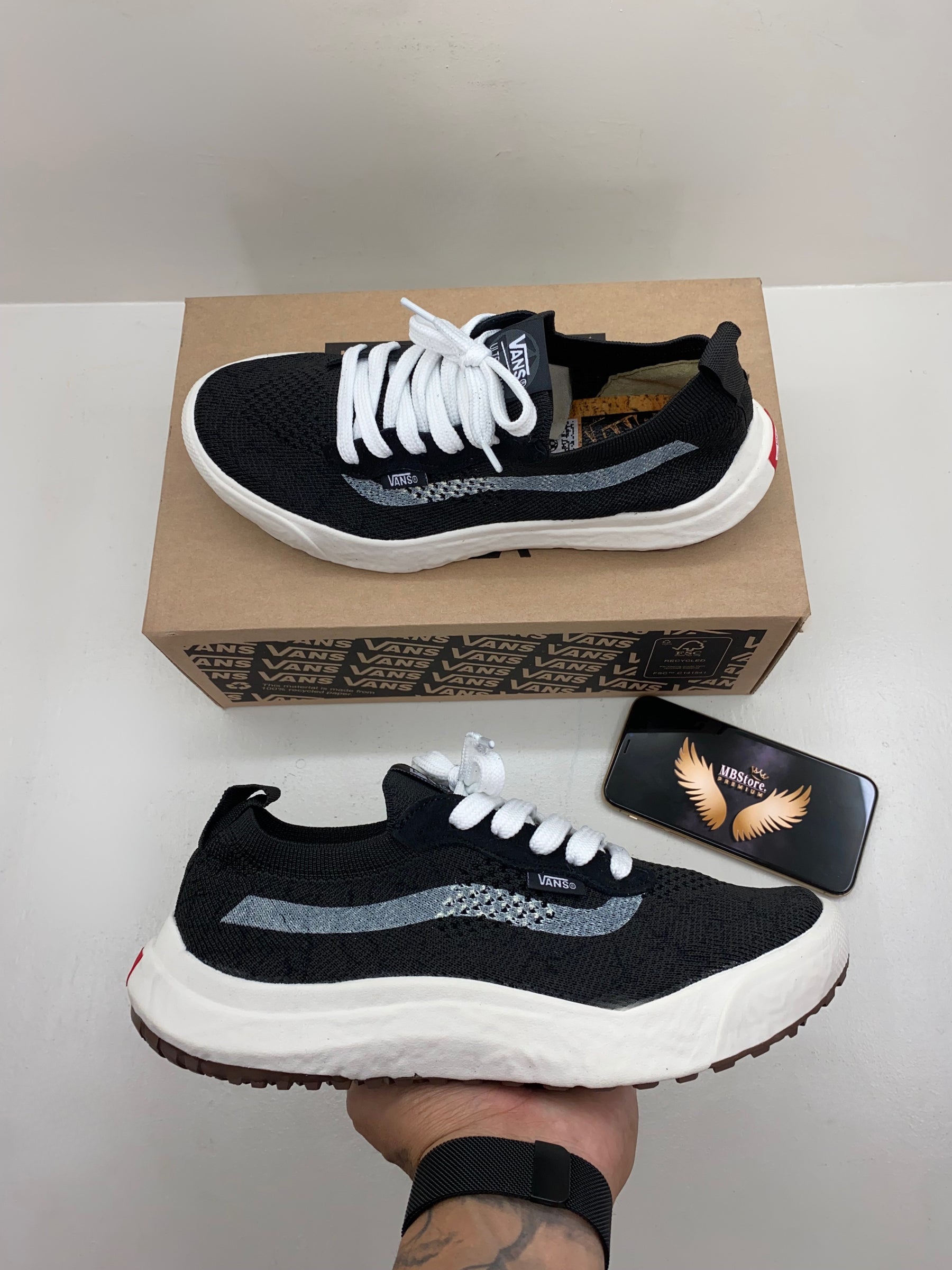 Vans UltraRange Vr Preto Branco