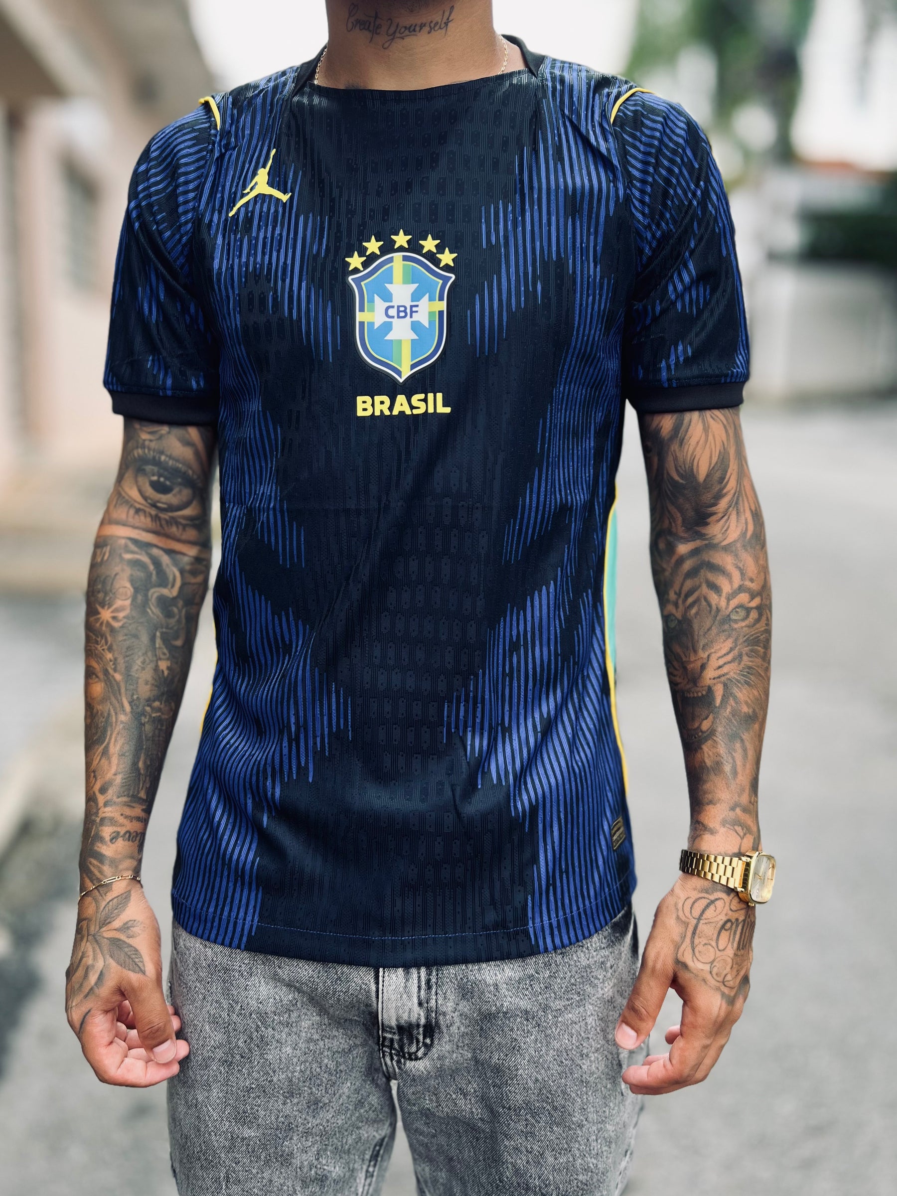 Camisa Versão Jogador Tailandesa Azul copa 2026