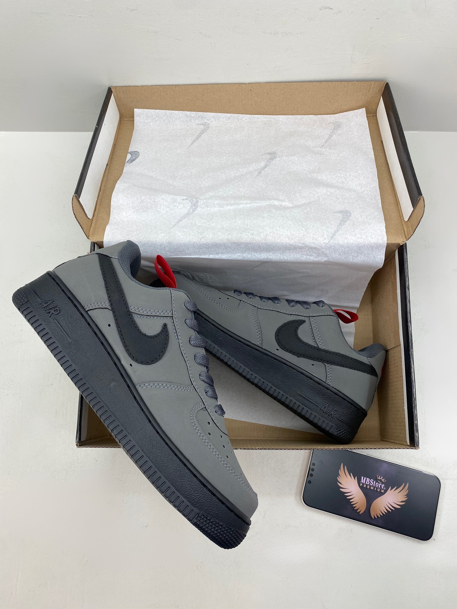 Air Force Premium Cinza-Chumbo