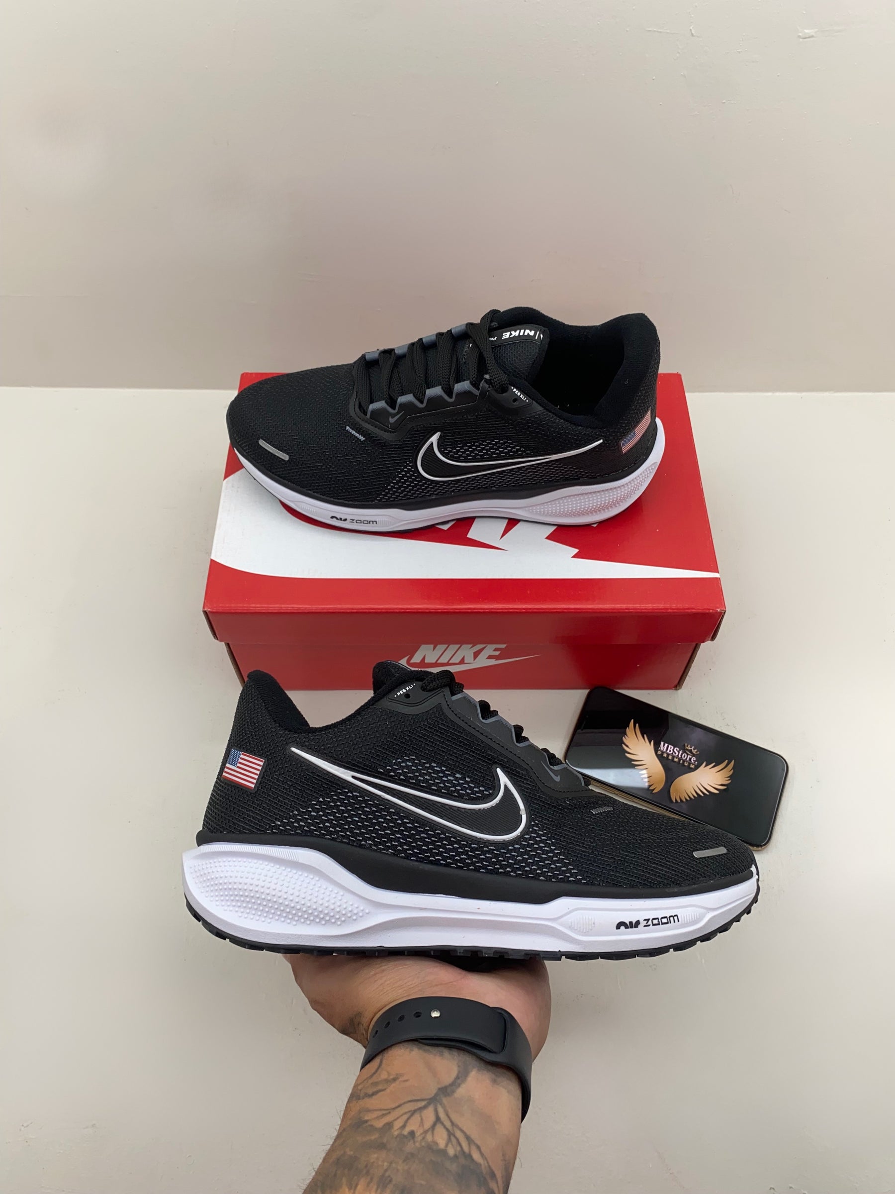 Nike Air Zoom Pegasus 41 Preto/Branco