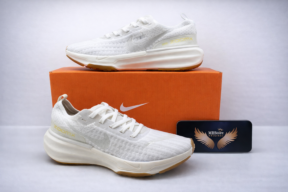 Tênis Feminino Nike ZoomX Invencible Run Premium off White