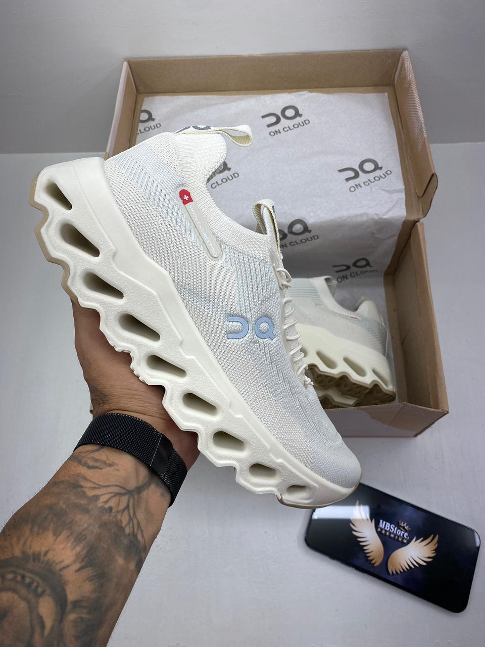 Tênis Unissex On Cloud Knit Off-White Premium