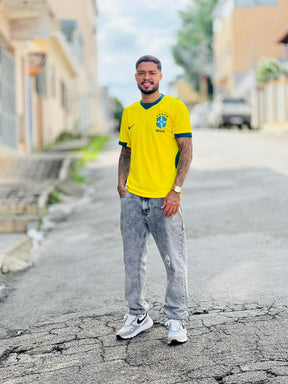 Camisa Versão Torcedor Tailandesa 1.1 Amarela copa 2026